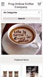 Mobile Screenshot of froghollowcoffee.com